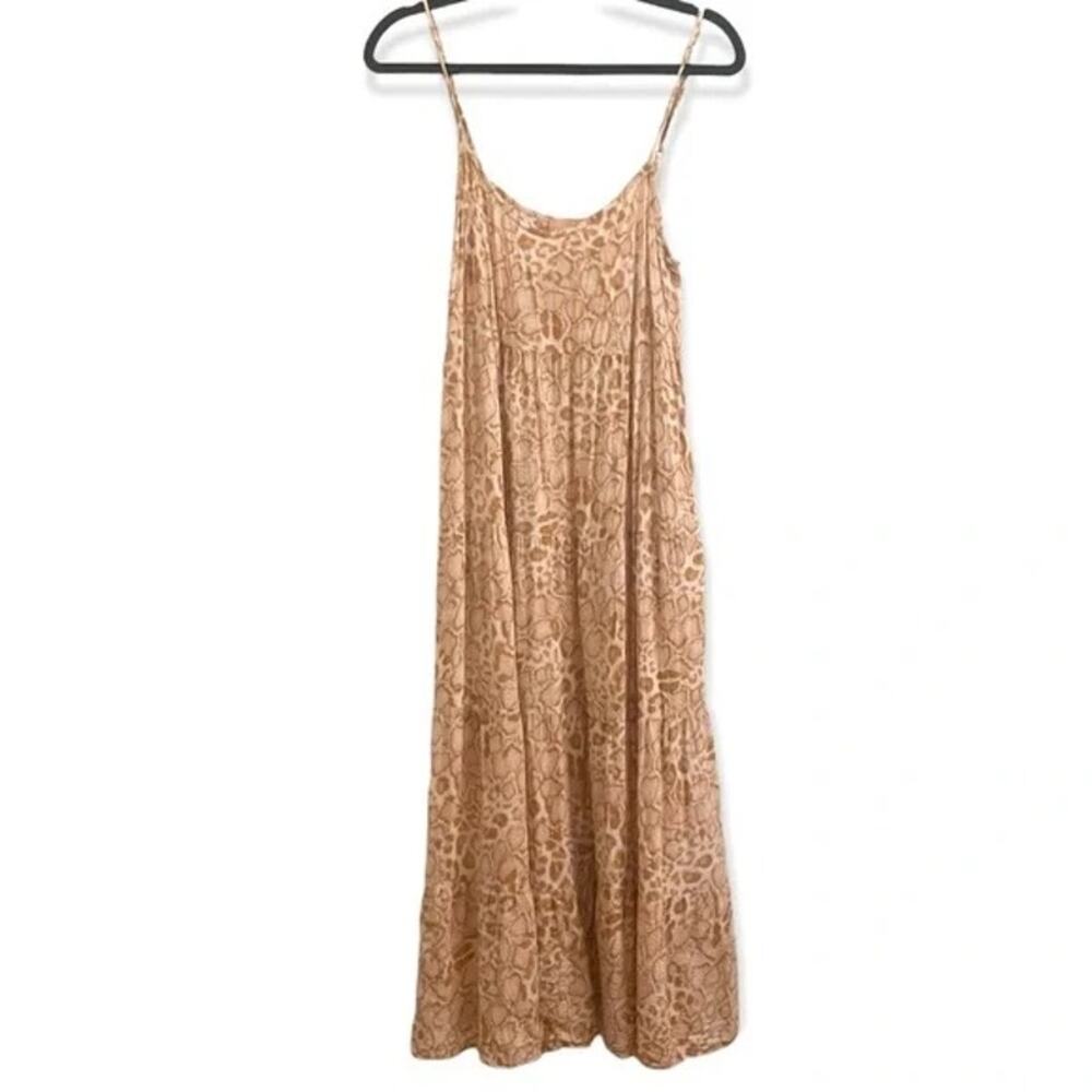 Show Me Your Mumu Caroline Sandy Cheetah Maxi Dress Size Medium NWT - Picture 7 of 16